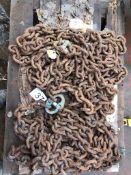 2 no of 16tonne 12M Circ 16mm Grad10 Endless Chain Slings