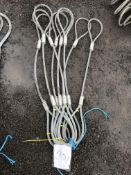 8 x 2t 1m wire rope sling