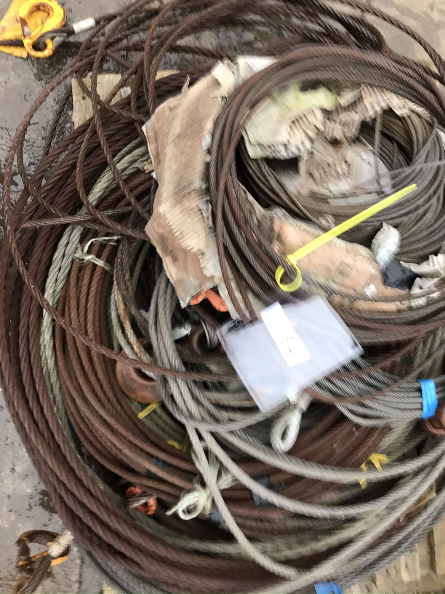 Pallet of Assorted Tirfor Ropes