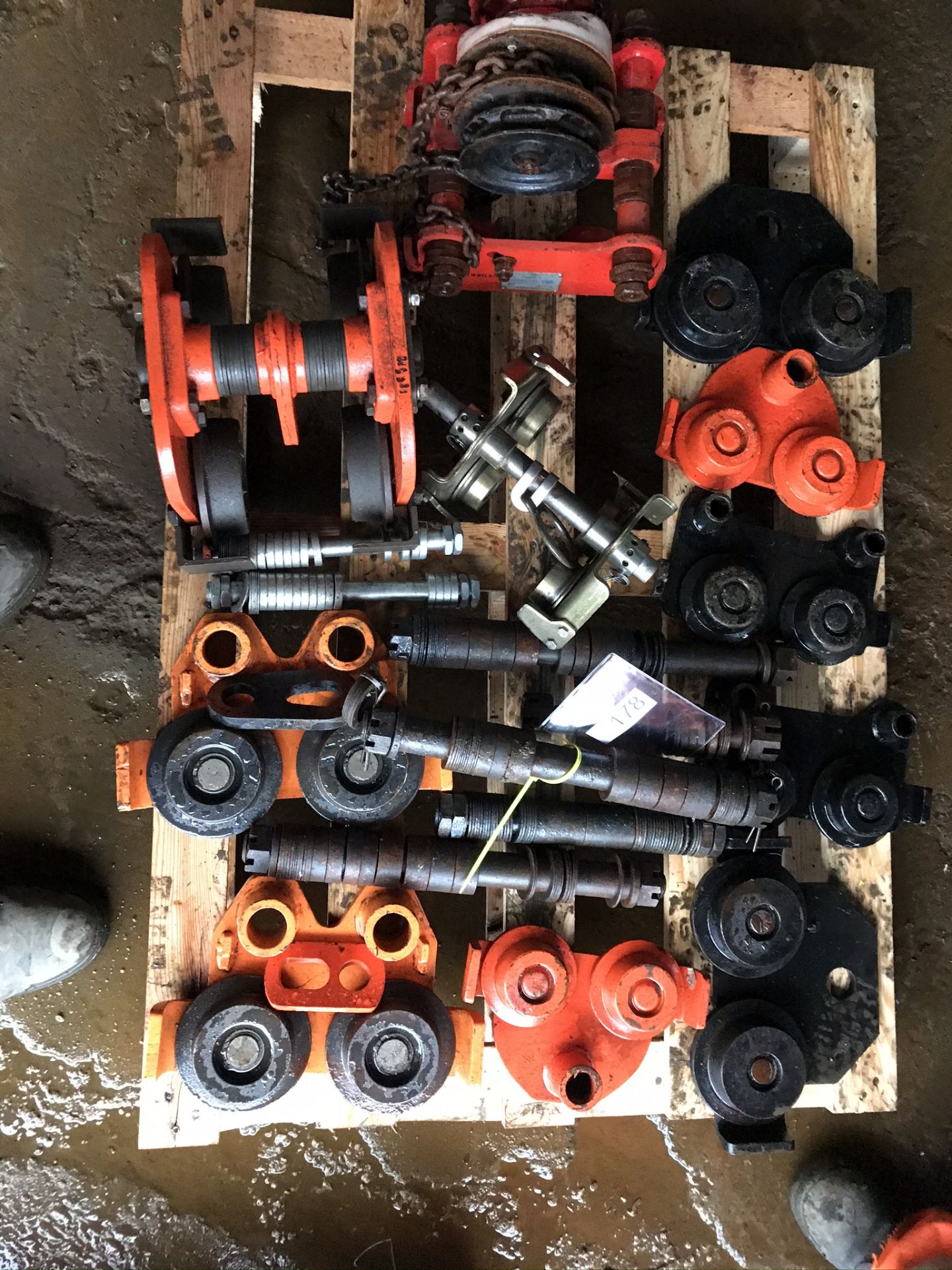 Various Girder Trollies plus spares