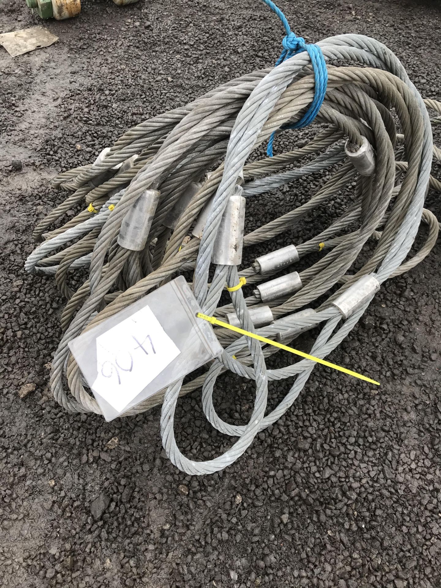 9 x 3t 3m wire rope sling