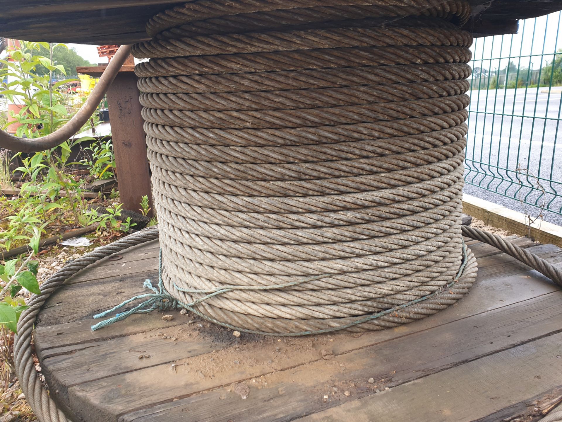 Spool of Tonne Wire rope