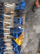 8 of 5t Girder Clamps