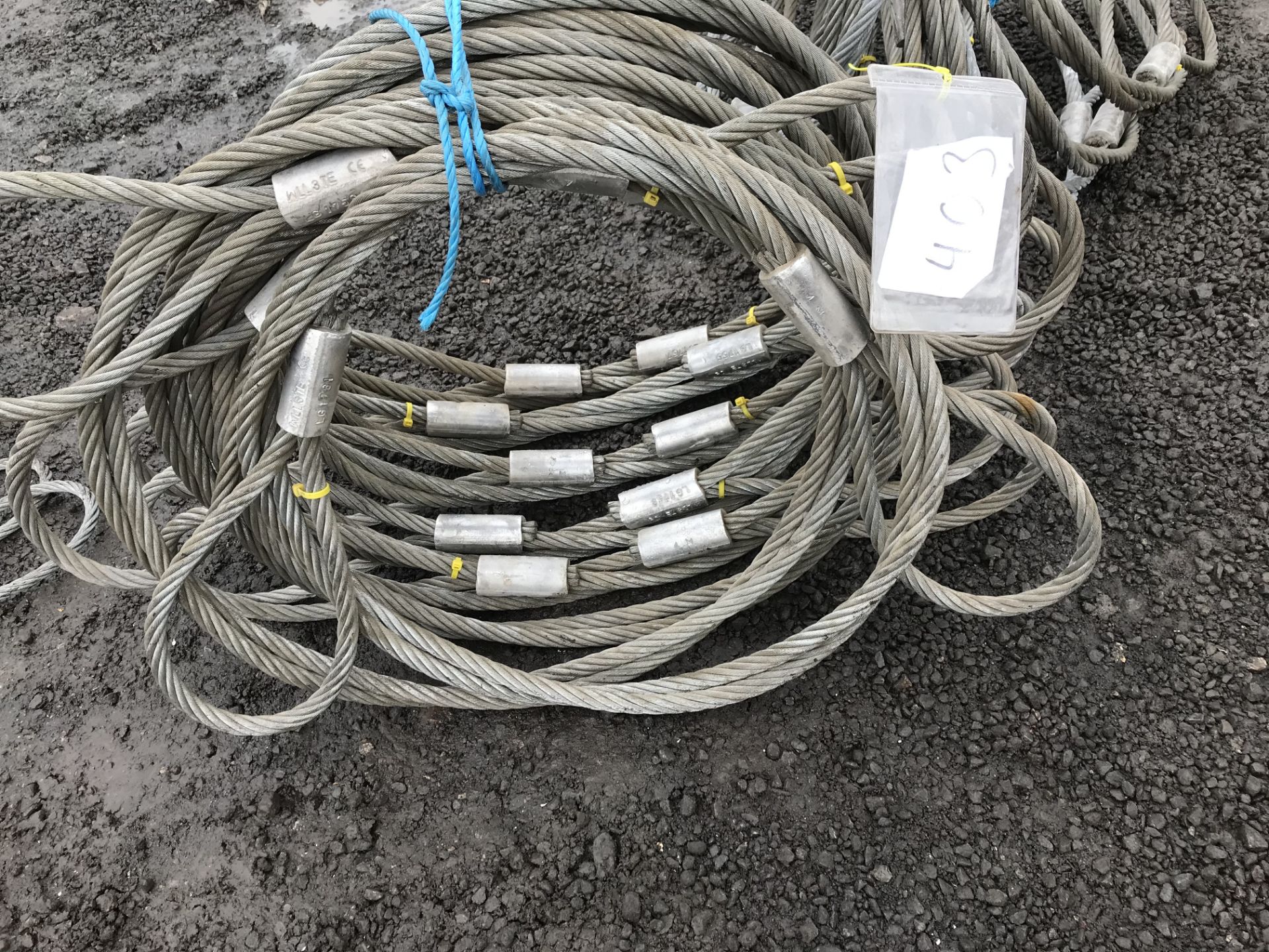 8 x 3t 4 wire rope sling