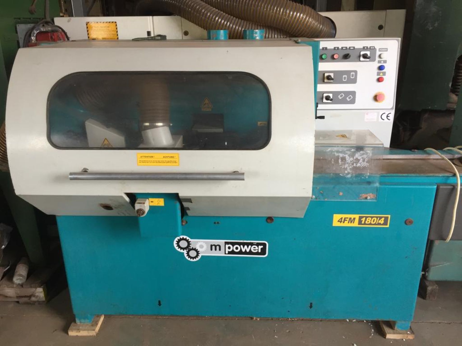 M Power 4FM 180/4 Four Sided Planer - Image 9 of 9