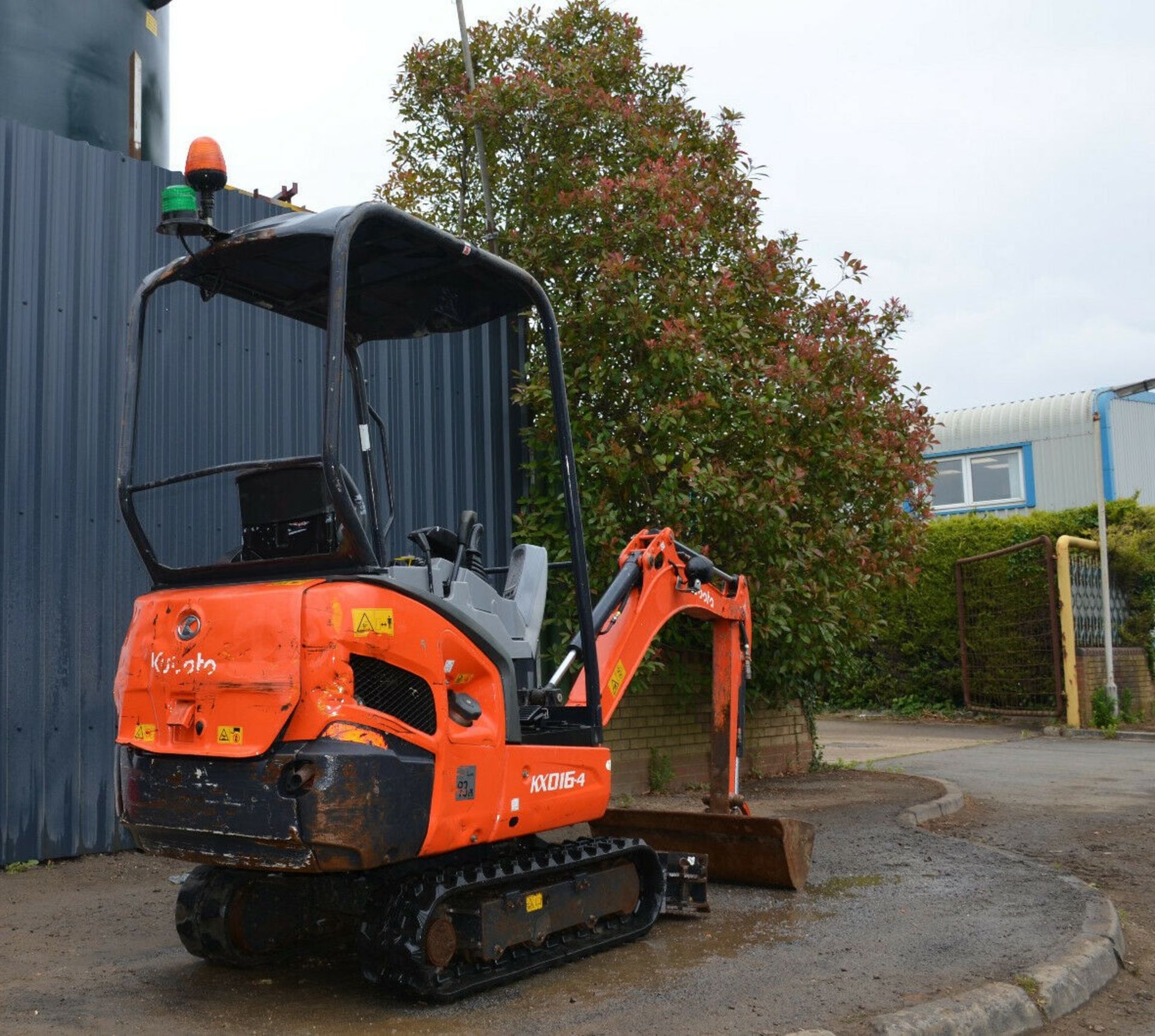 Kubot KX016-4 Mini Excavator 2014 - Image 3 of 12