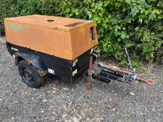 Compair Towable Diesel Compressor