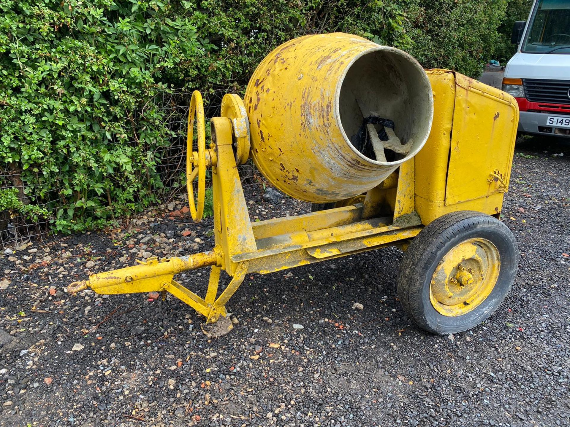 Towable Diesel Cement Mixer