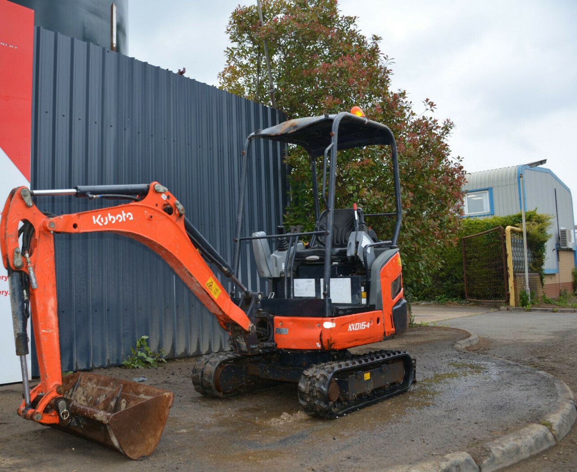 Kubot KX016-4 Mini Excavator 2014 - Image 2 of 12