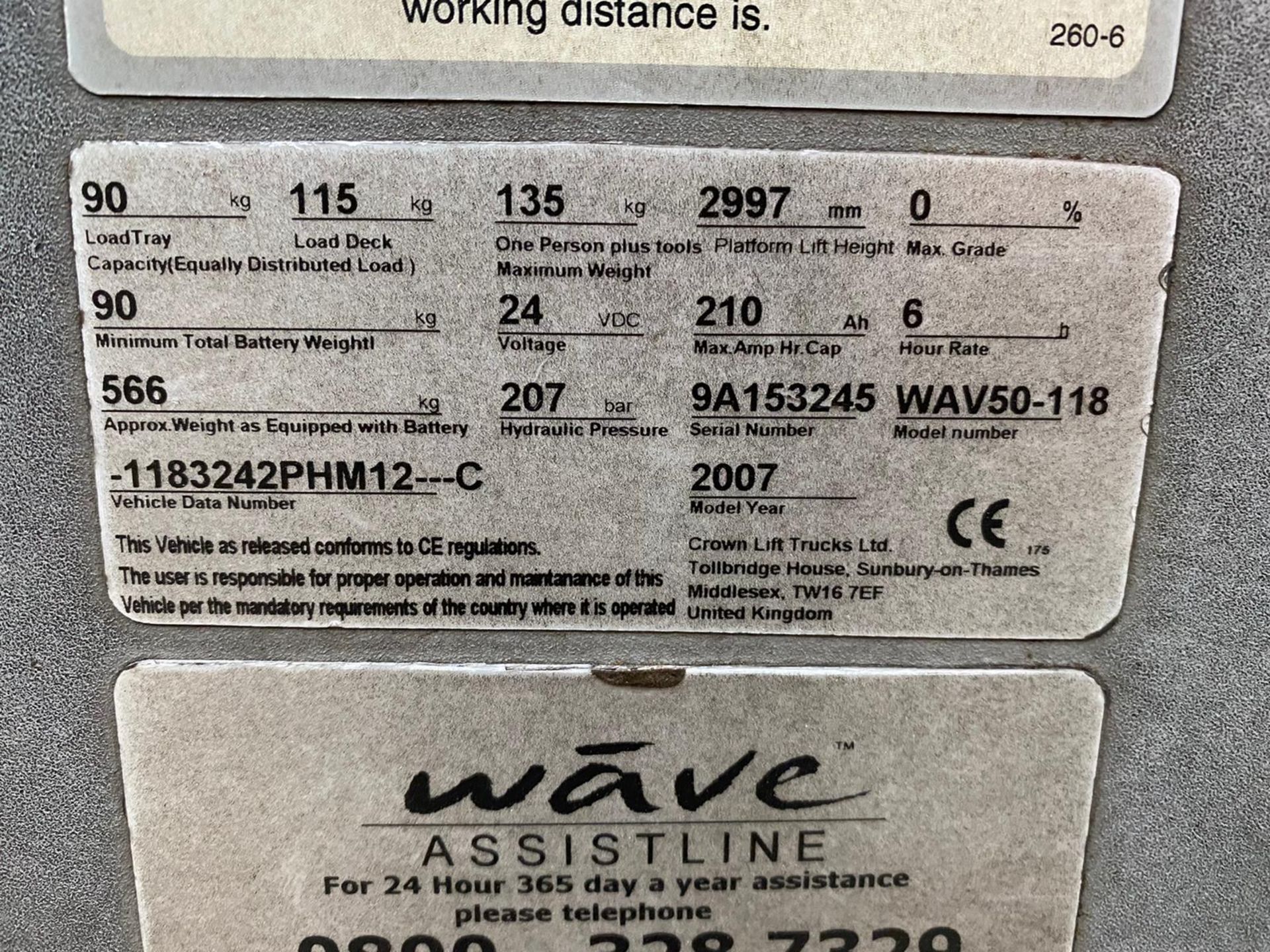 Crown Wave Order Picking Access Machine - Image 11 of 11