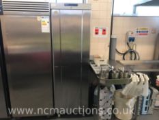 Stainless Steel Graham Single Door Upright Freezer