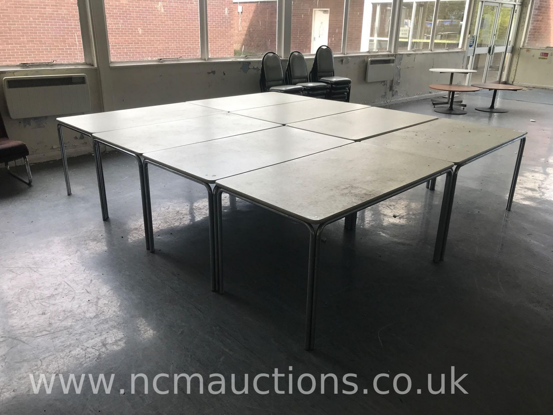 Eight Canteen Tables