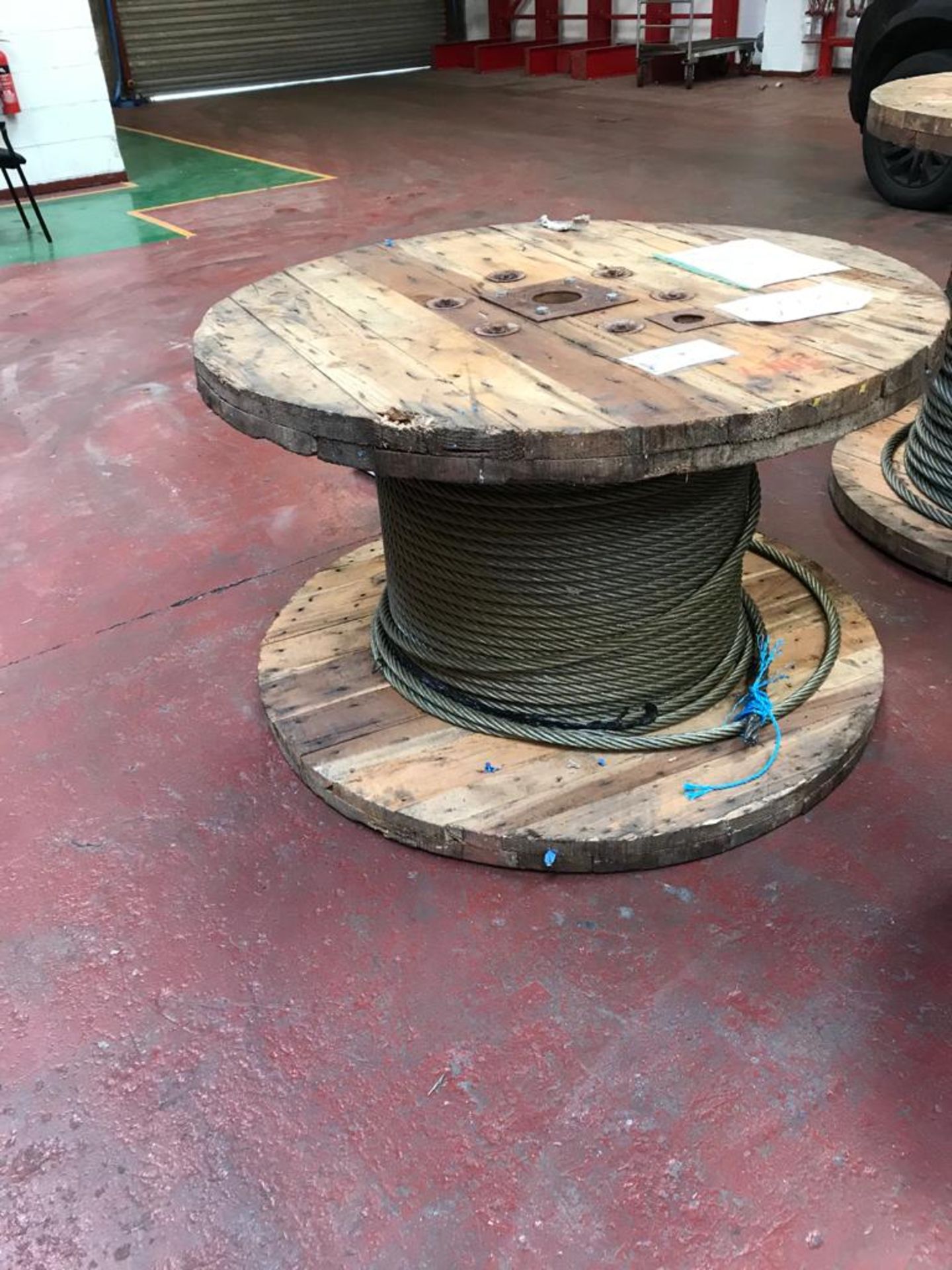 22MM DIA WIRE ROPE ON DRUM CIRCA 300M