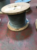 10MM DIA WIRE ROPE ON DRUM CIRCA 500M