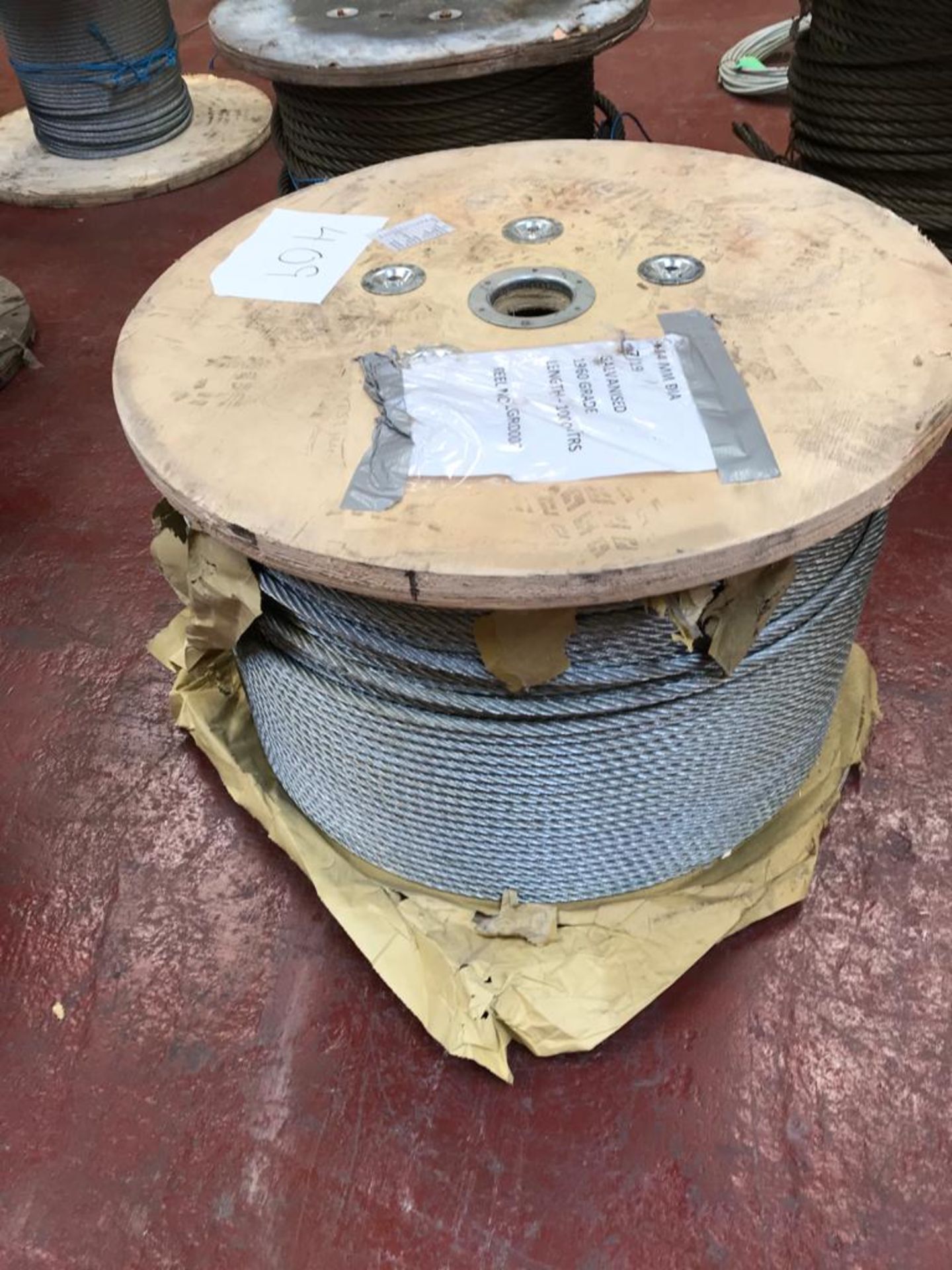 14MM DIA WIRE ROPE ON DRUM CIRCA 1000M