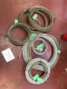 ASSORTMENT OF WIRE ROPE LENGTHS