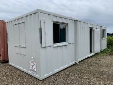 Anti Vandal Steel Portable Office 32ft x 10ft