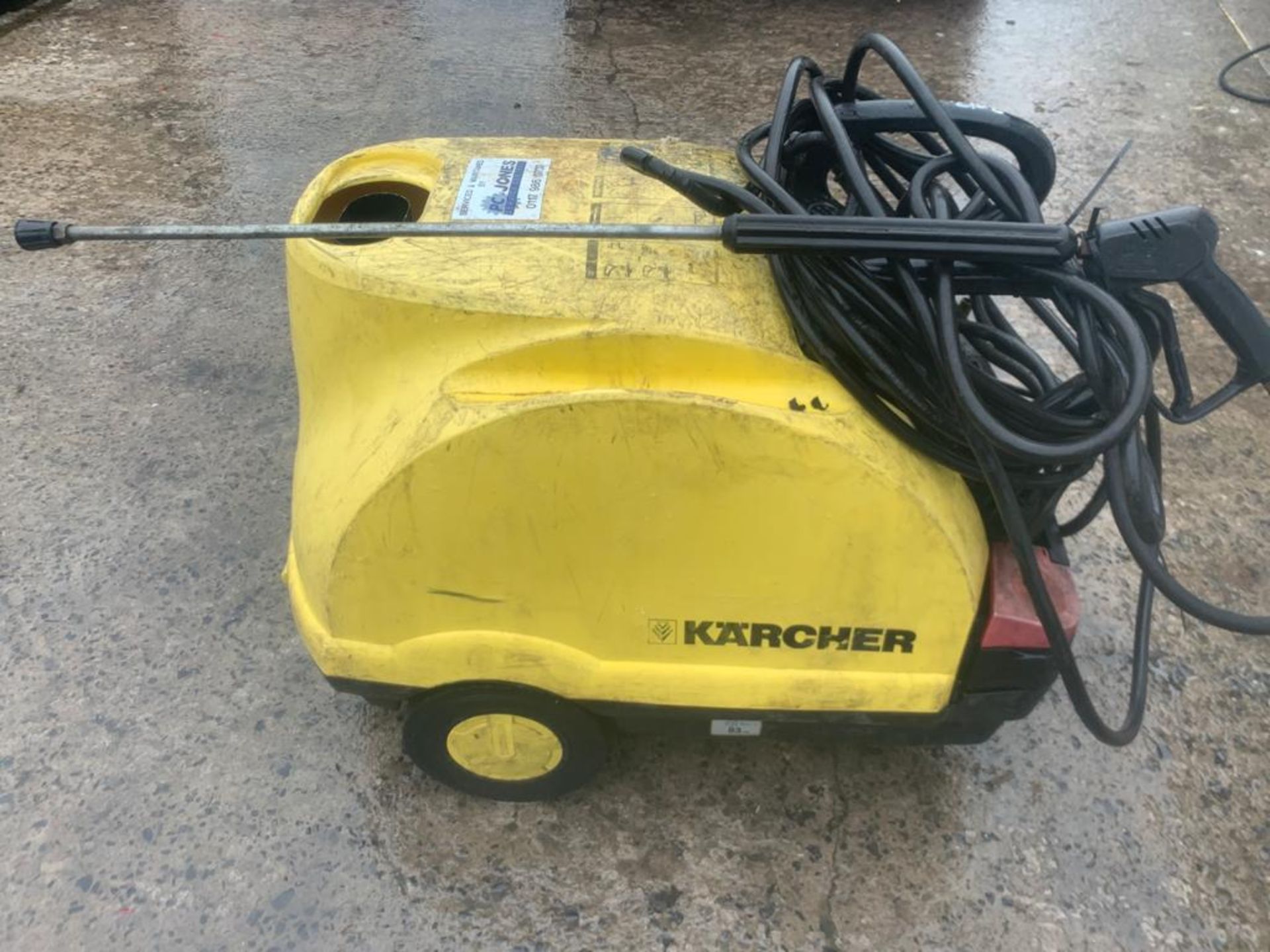 Karcher Diesel Hot and Cold Power Washer