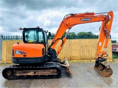 Doosan DX85R Excavator 2014