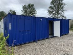 Anti Vandal Steel Portable Toilet Block / Drying Room Office