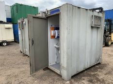 Anti Vandal Steel Portable Toilet Block 16ft x 8ft