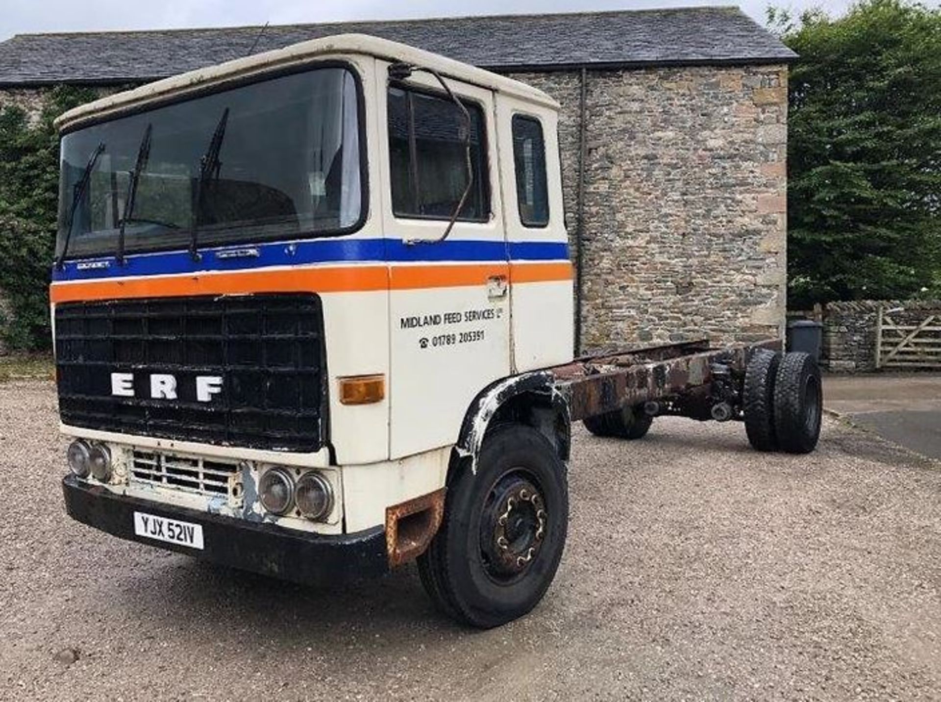 1979 ERF B Series 4x2 Rigid Chassis Cab Lorry NO VAT - Image 2 of 18