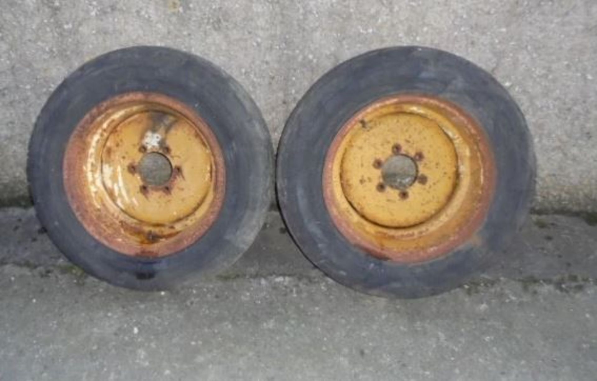 Heavy Duty Tractor Front Wheels - Image 2 of 5