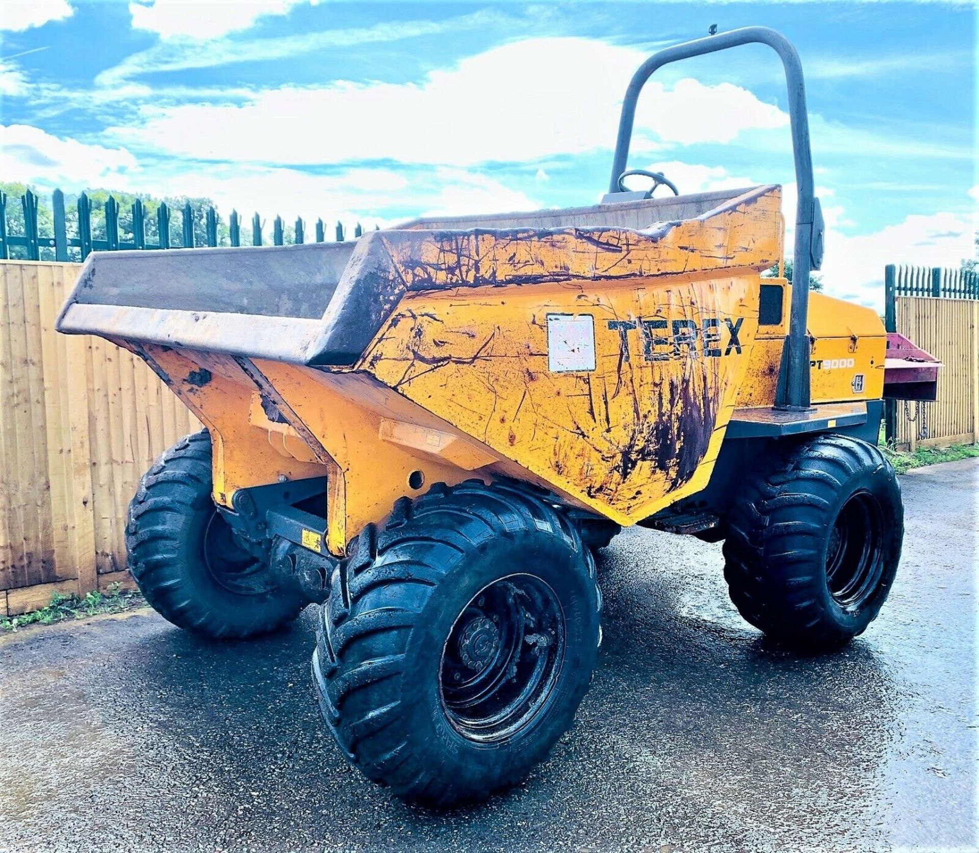 Terex PT9000 9 Tonne Dumper 2006 - Image 4 of 12