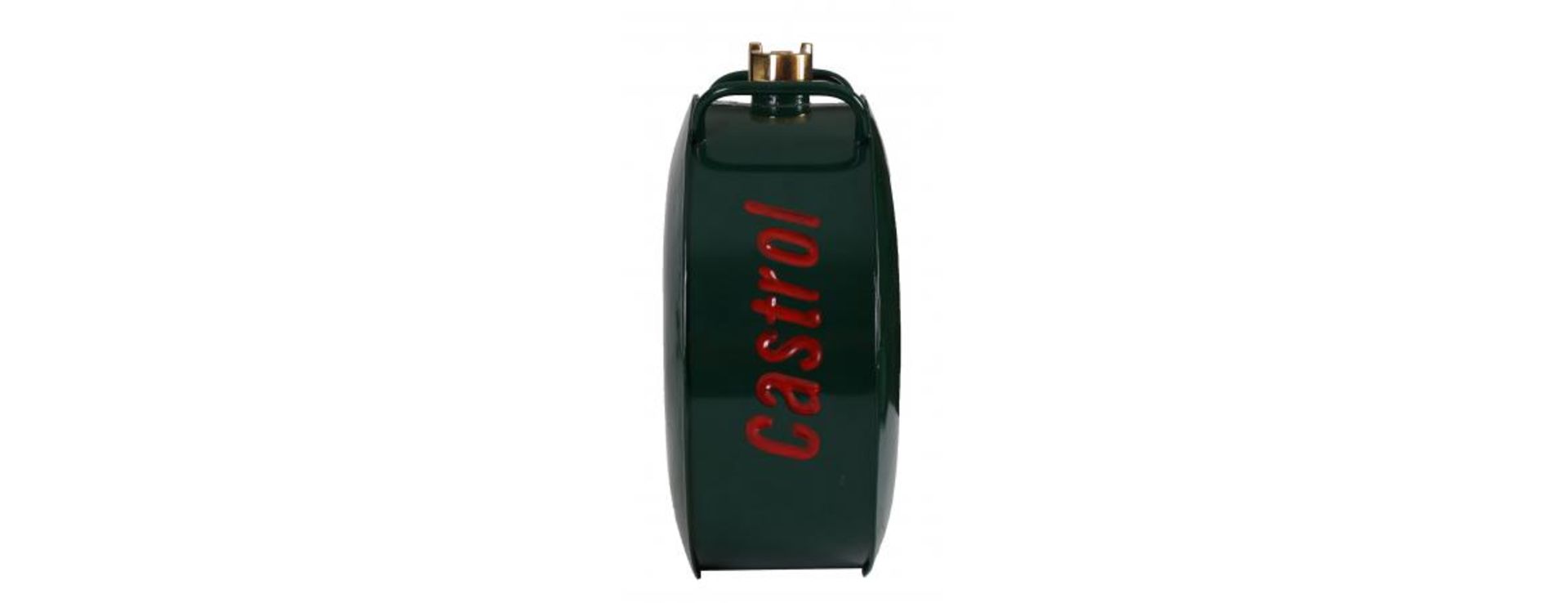 Castrol Round Oil Can - Image 2 of 4