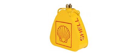 Shell Triangle Oil Can
