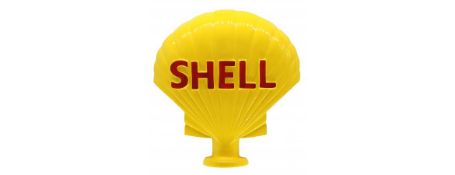 Large 3D Shell Logo Aluminium Sign