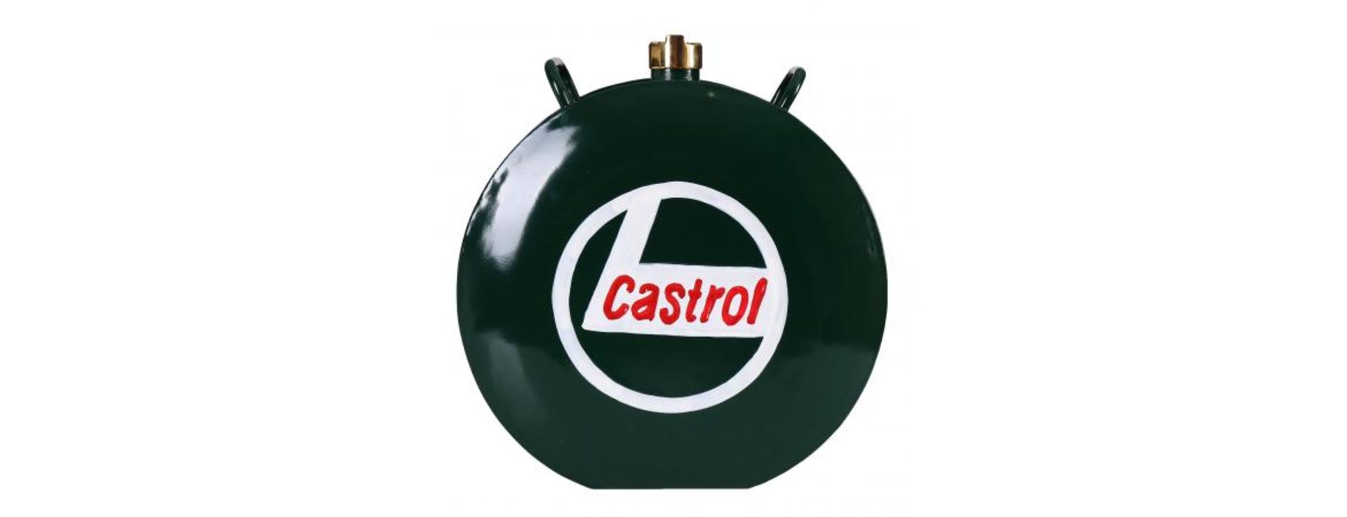 Castrol Round Oil Can - Image 3 of 4