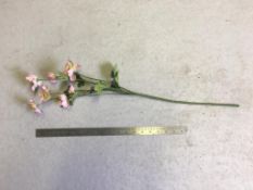 17 x Artificial Anemone stem - Pink - used but in good condition
