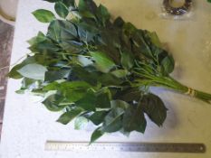 100 Pieces of Artificial Camelia foliage - used but in good condition