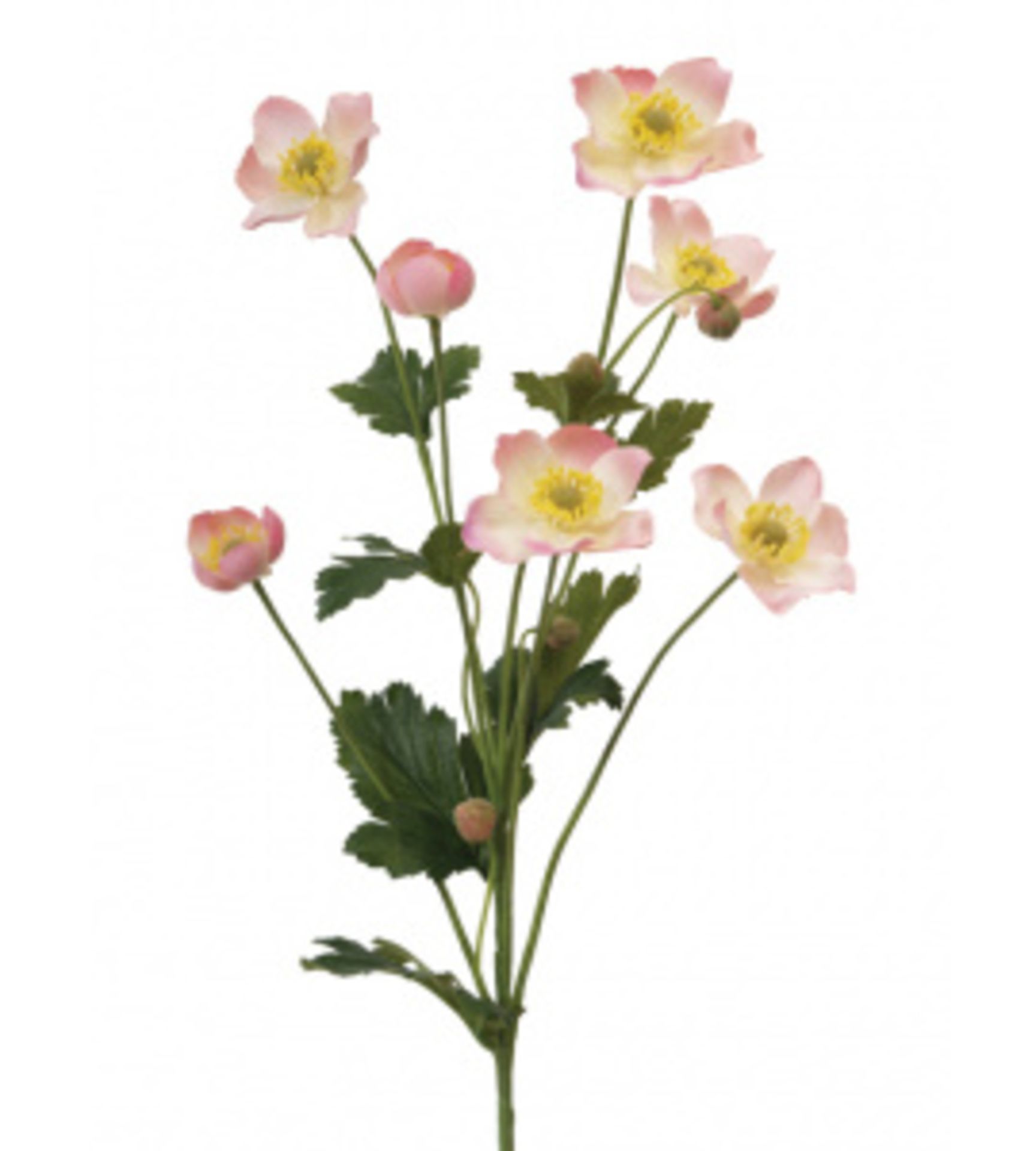 17 x Artificial Anemone stem - Pink - used but in good condition - Image 2 of 2