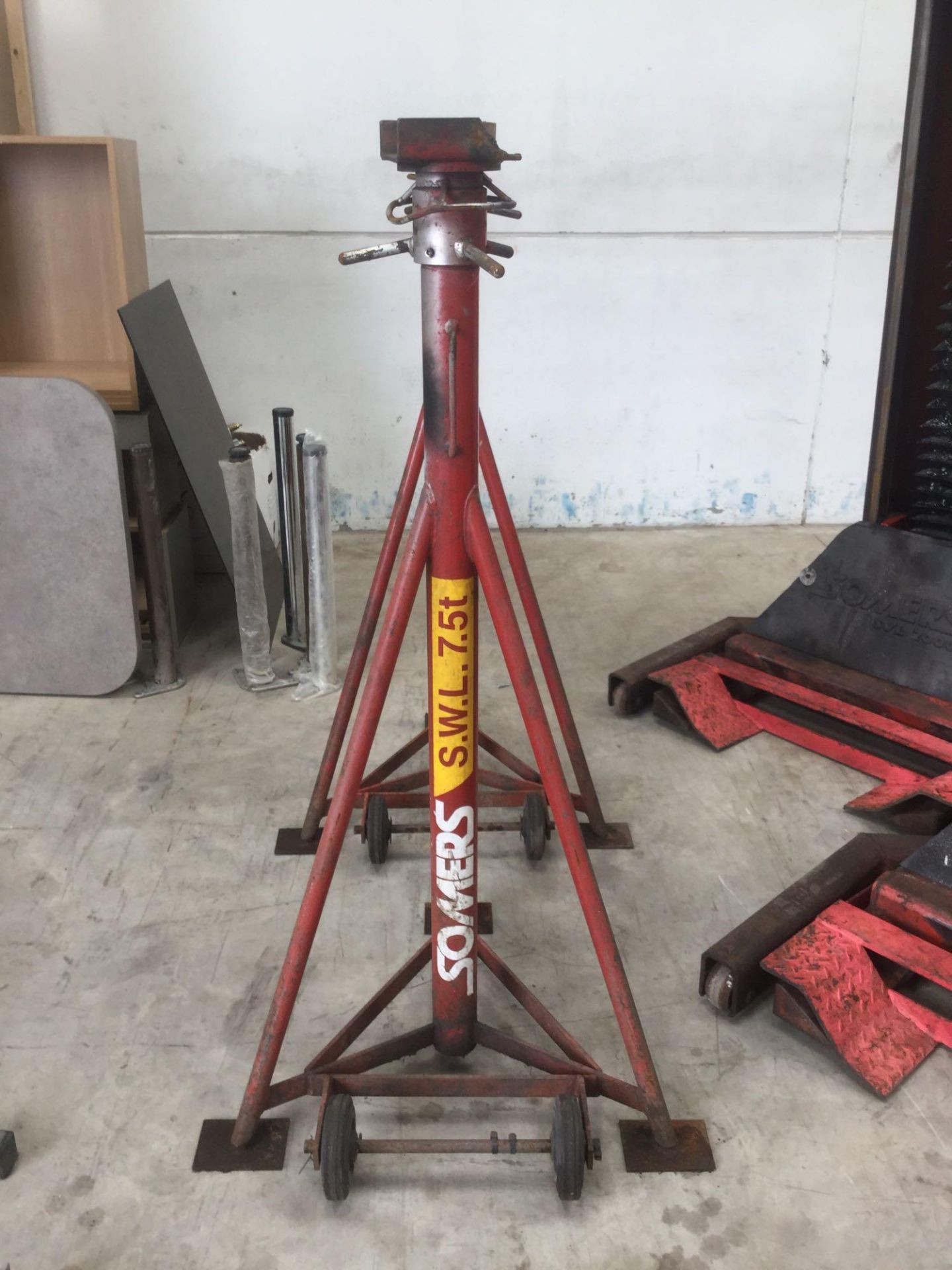 Somers svl 2000 mobile vehicle lift and axle stands - Image 14 of 16