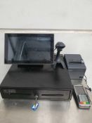 Aures till with card reader and epson printer and honeywell scanner