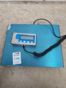 Brecknell luggage weighing scale