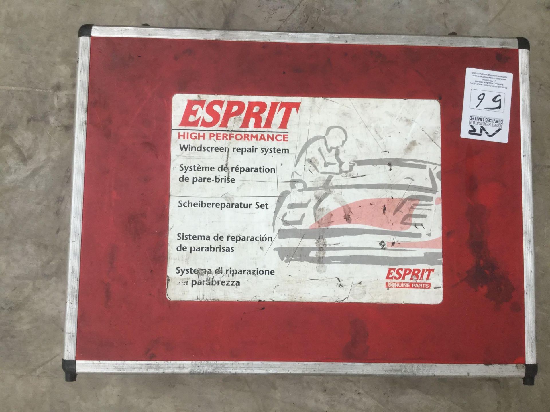 Esprit windscreen repair system