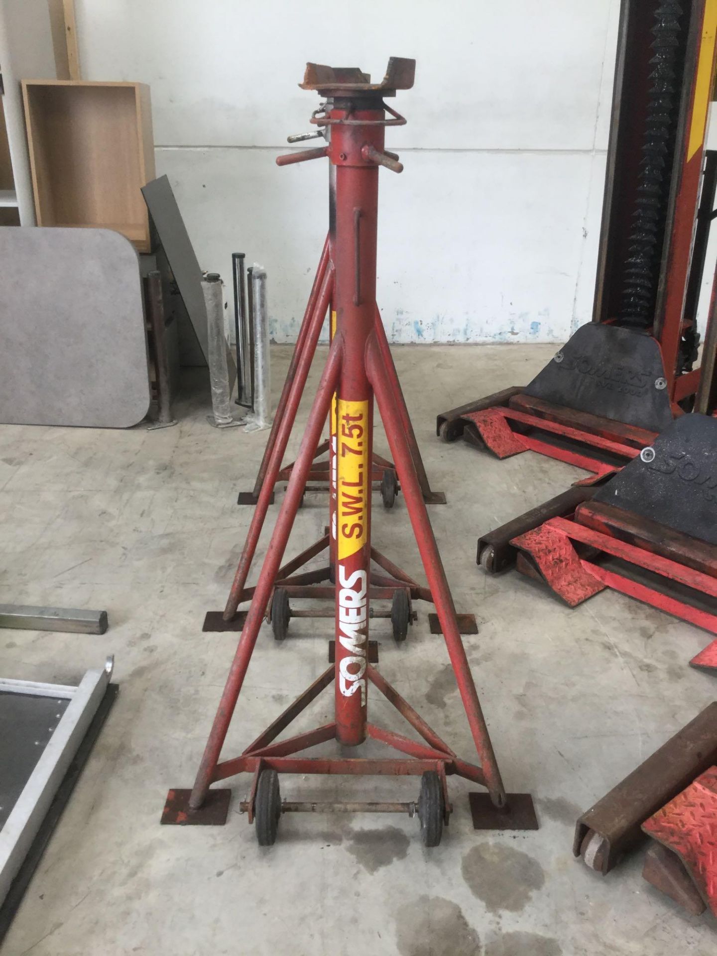 Somers svl 2000 mobile vehicle lift and axle stands - Image 15 of 16