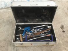 Box of mixed tools