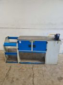 Van shleving unit and vice H,90cm x l,50cm x w,192cm