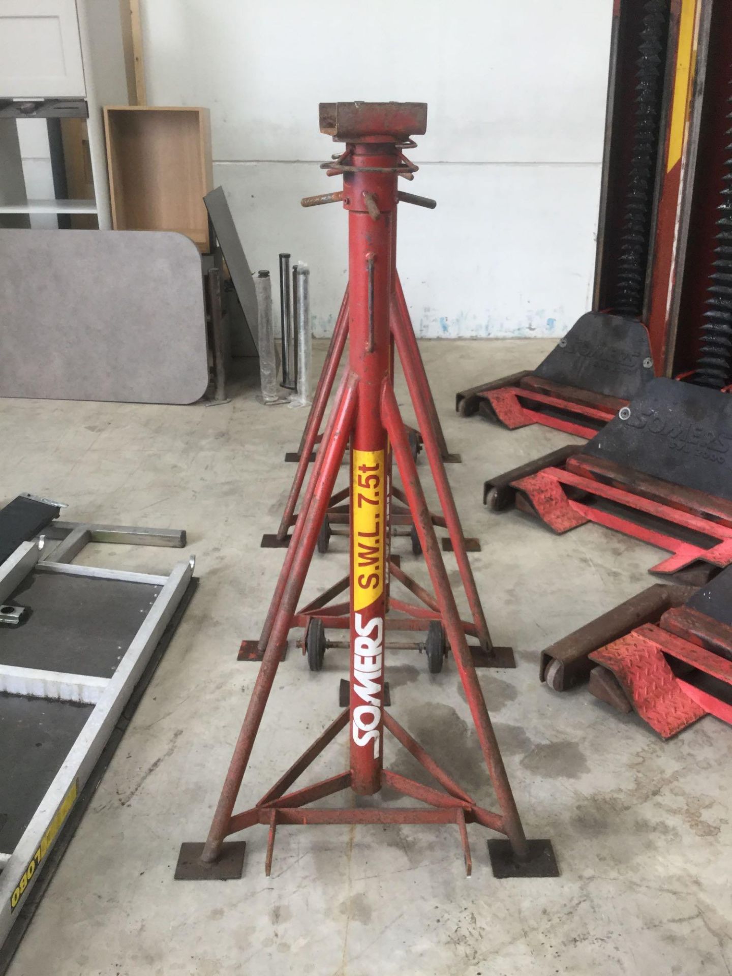 Somers svl 2000 mobile vehicle lift and axle stands - Image 16 of 16