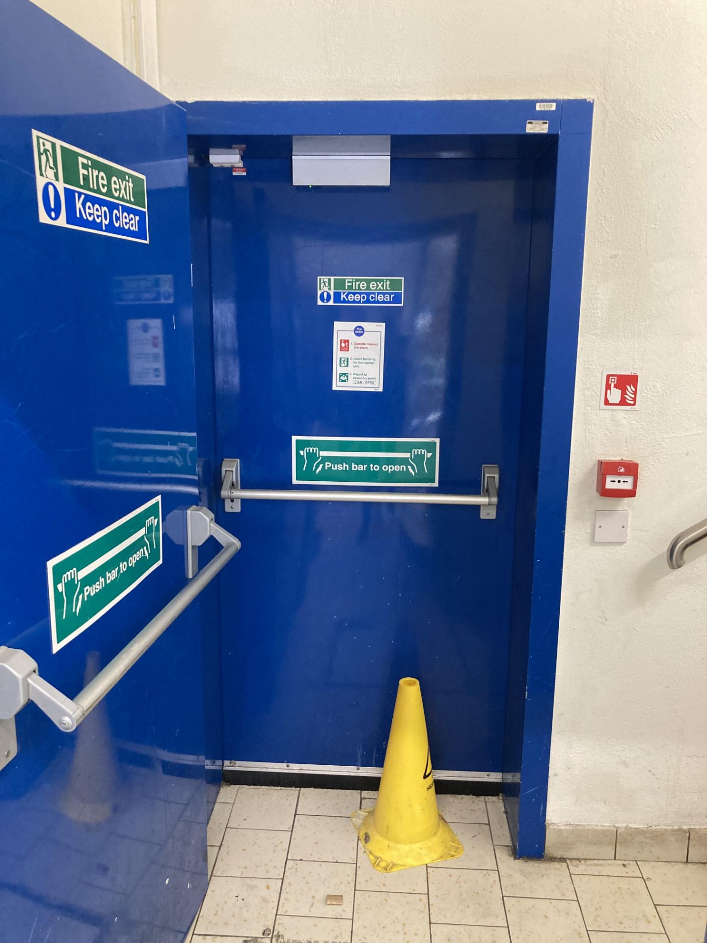 Steel Emergency Fire Exit Door