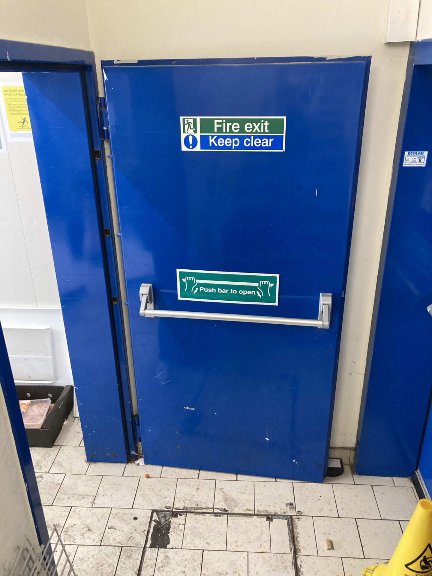 Steel Security Door to Stairwell