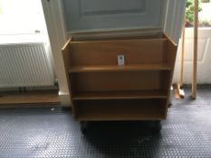 Gresswell Double Sided Book Trolley