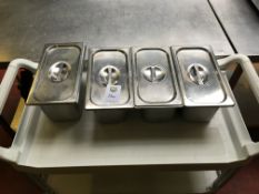 4 x Bain Marie Trays