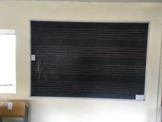 Ultra Alon Chalkboard with Printed Staves