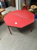 2 Piece Octagonal Table