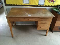 Single Pedestal Desk